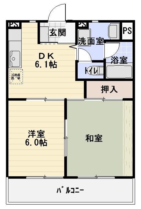 リヴィエールIIの間取り