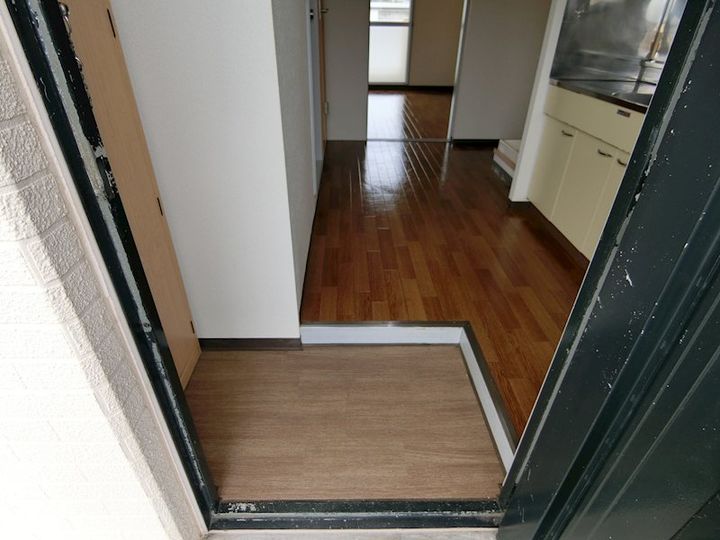 マンションエタニティーの玄関