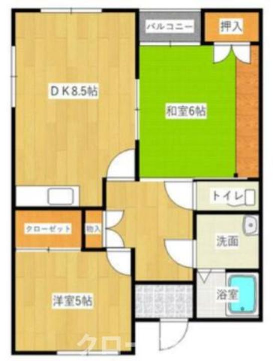 メゾン小路201の間取り