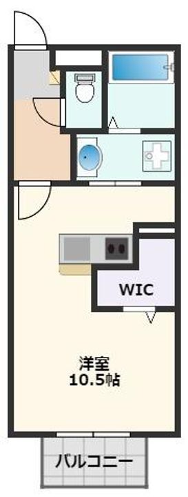 チェレイ・ドゥ・ソレイユ201の間取り