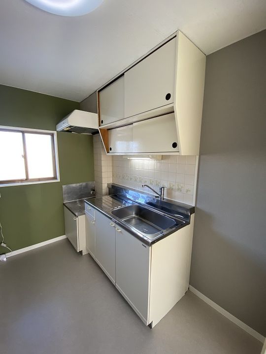 福島県福島市鎌田字町(アパート)の賃貸物件107のキッチン