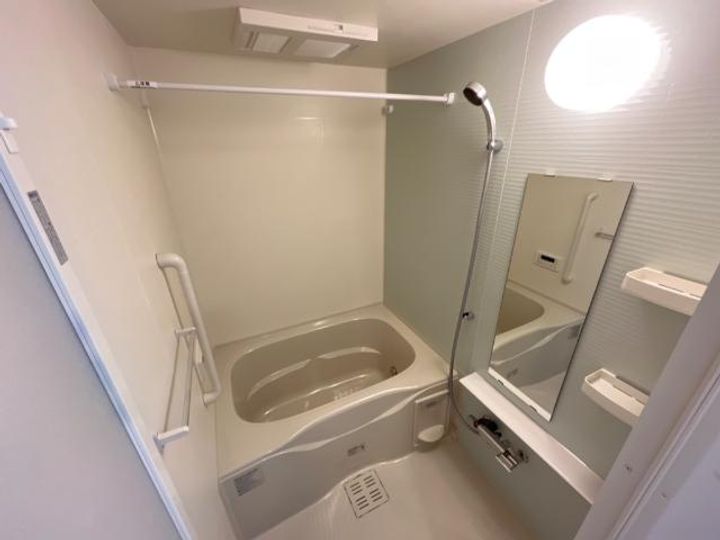 笹谷字石田新築アパートの風呂