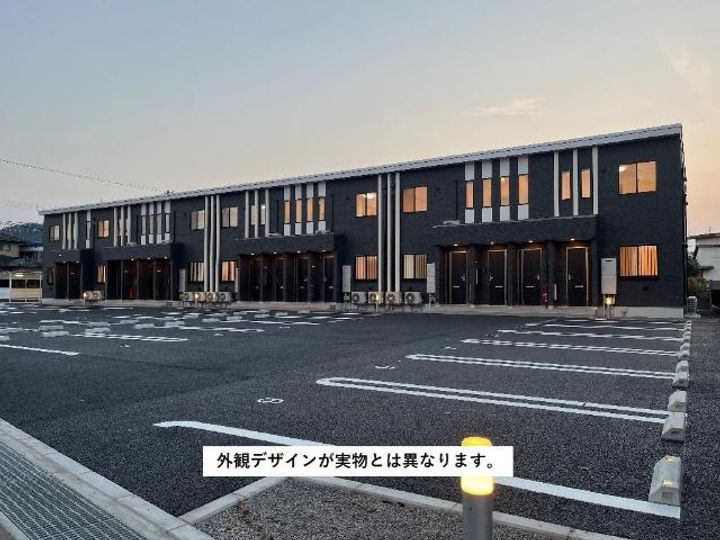 笹谷字石田新築アパートの外観