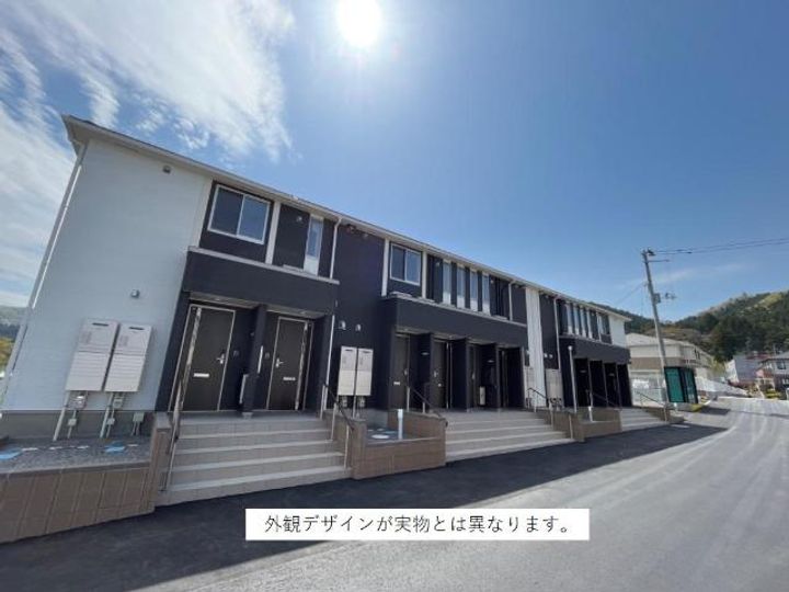 野田町6丁目新築アパート B棟の外観