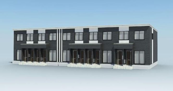 宮代新築アパート B棟の外観