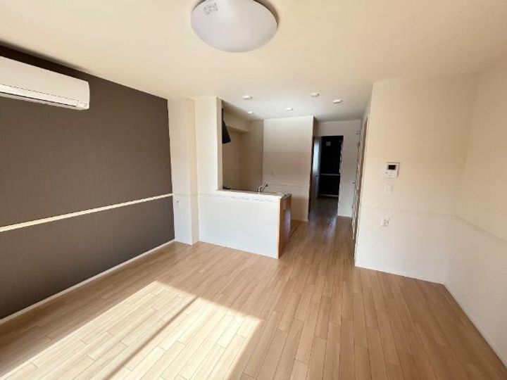 宮代新築アパート B棟の居間