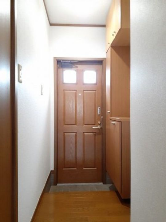 ファインコートの玄関