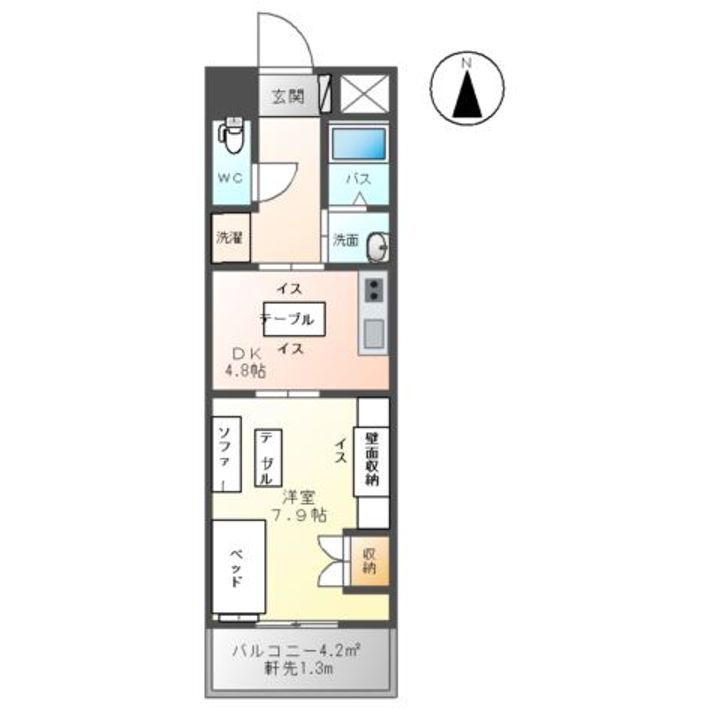 SIM(シム)の間取り