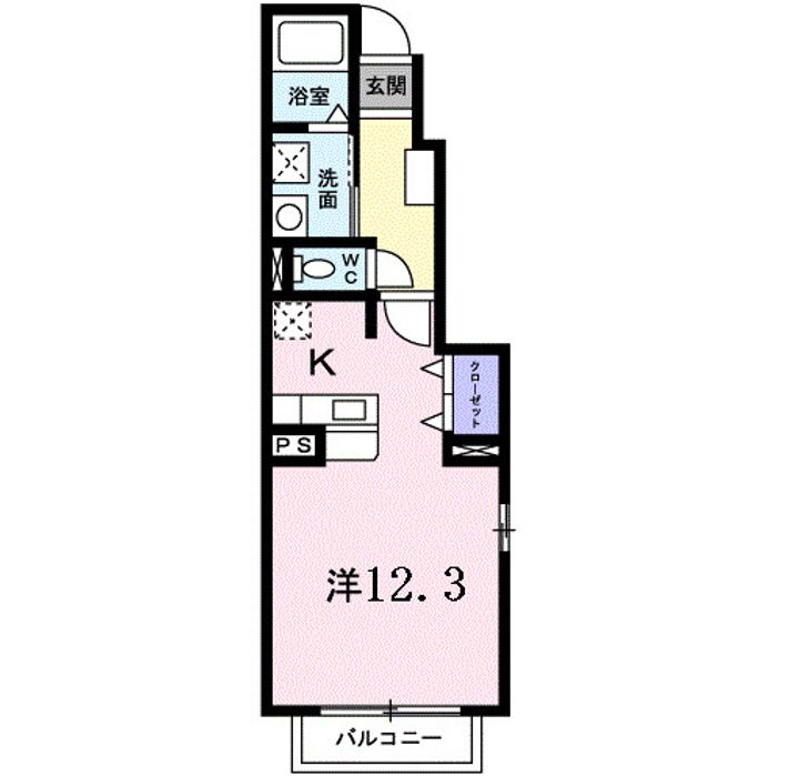 ツインエクセルⅡの間取り