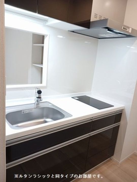 (仮称)瀬上町アパートのキッチン