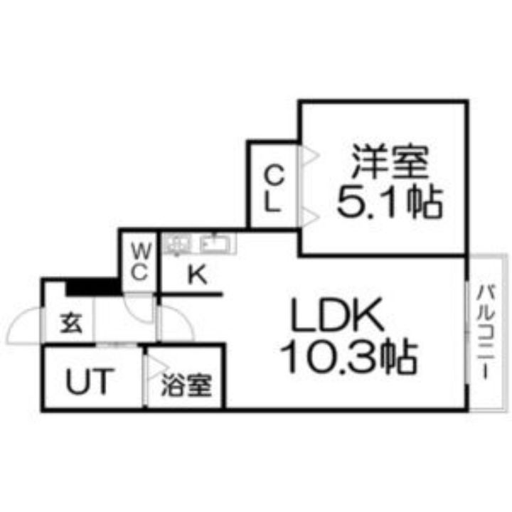ボヌールの間取り