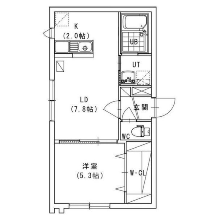 ヴレネージュ美園の間取り
