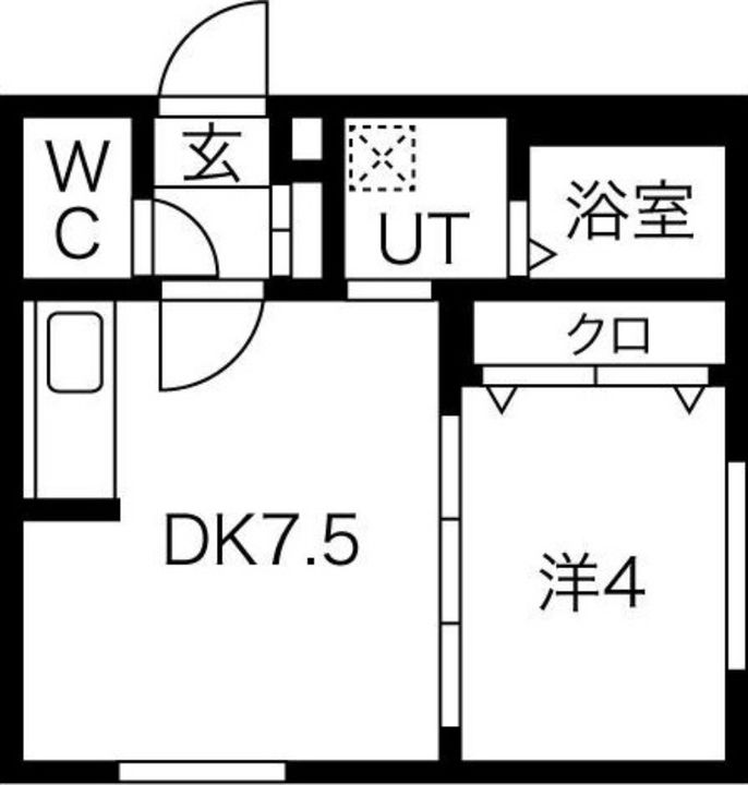 Maison Kamuy 本郷通  の間取り