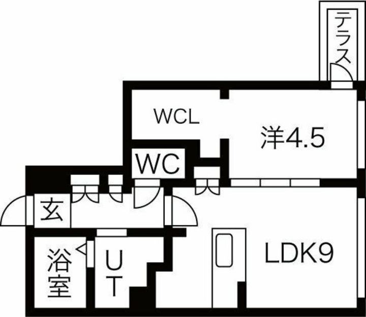 カーサAT美園38の間取り