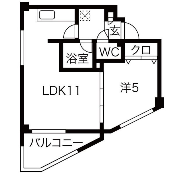 グランベル美園の間取り