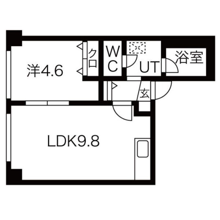 プラザイン南郷の間取り