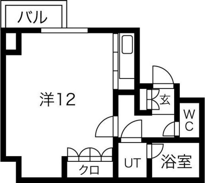 ステージノア豊平Vの間取り