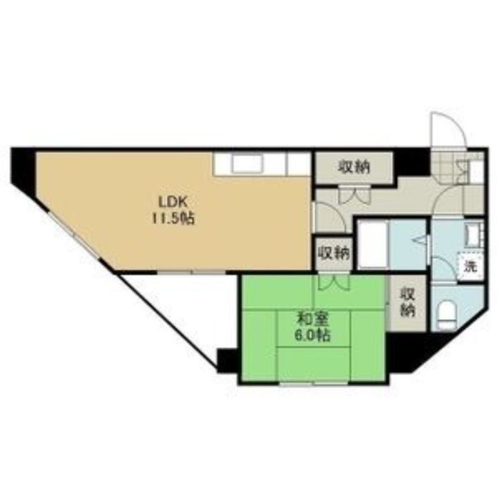 コーポエクセルショールの間取り