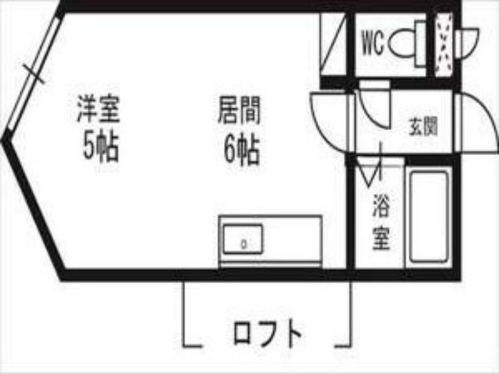 シャトー中の島の間取り