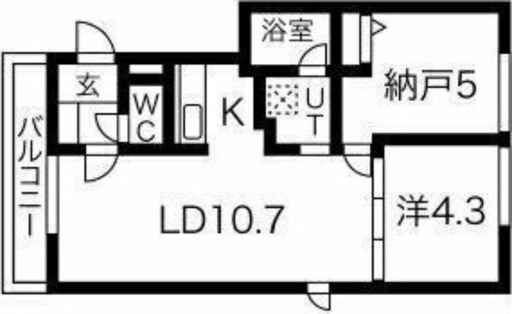 EMINENCE 美園85の間取り