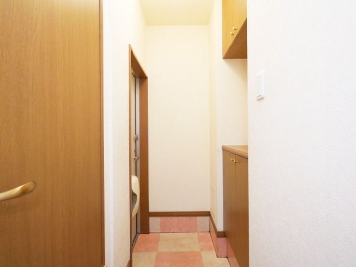 ルミエールクリスタルMSの玄関