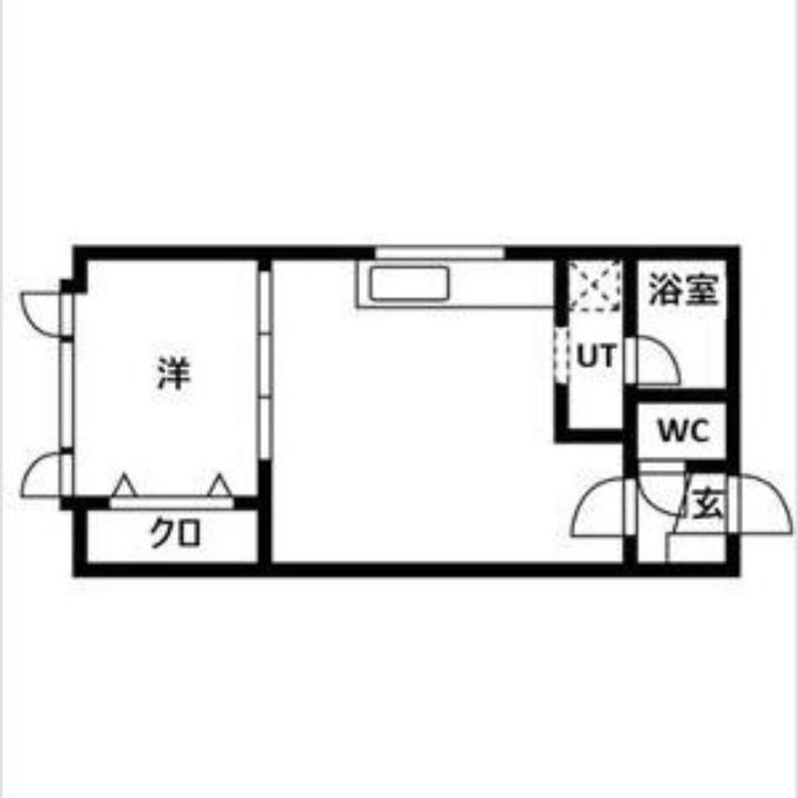 アークコート平岸Ⅲ302の間取り