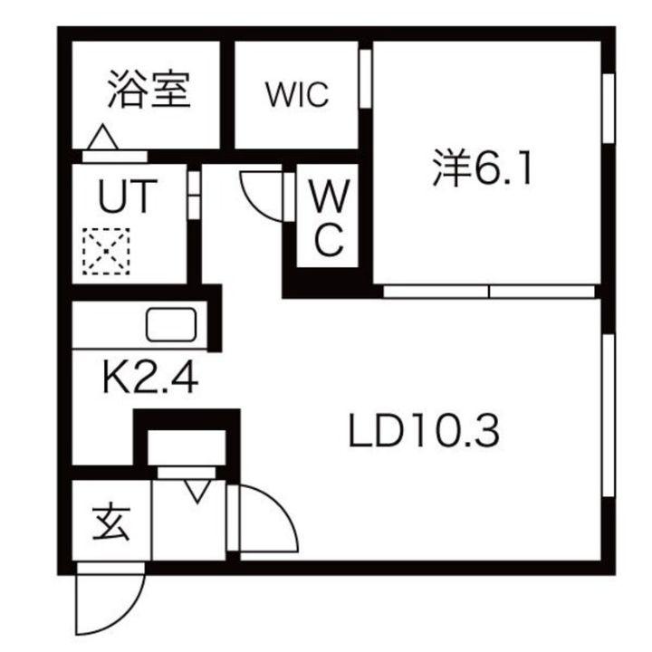 Felice tre(フェリーチェトレ)の間取り