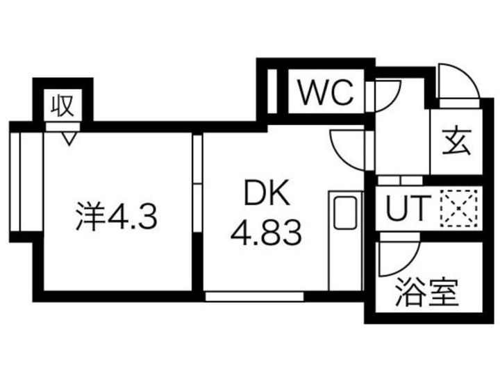 ウィンディー白石102の間取り