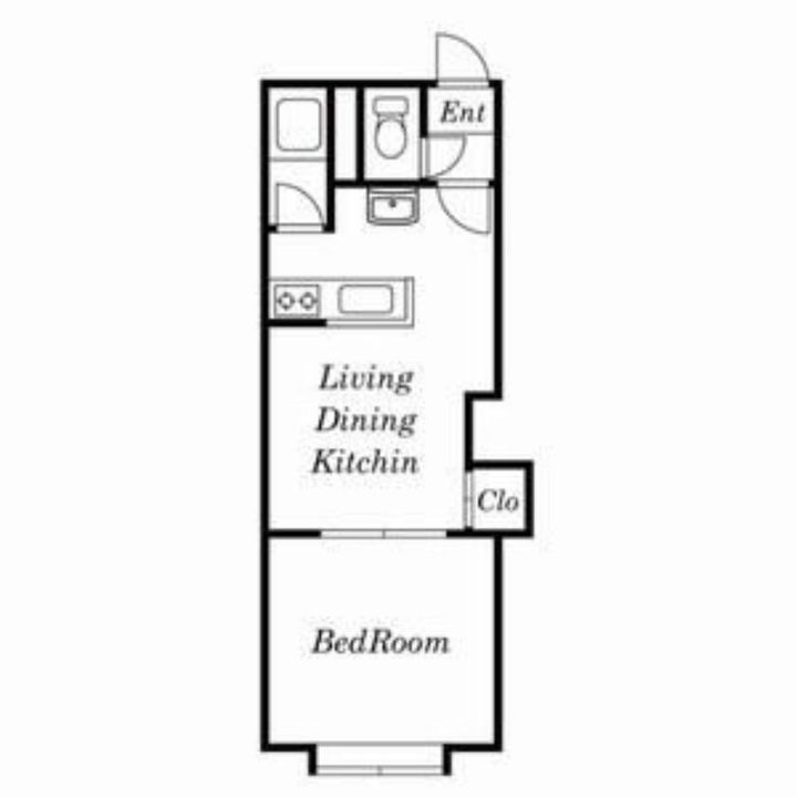 アプロード美園813202の間取り