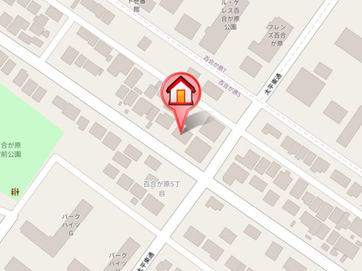 ディアベルジュ60102の地図