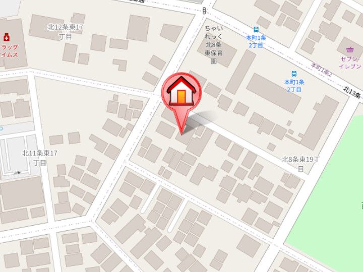 リベラルイン819305の地図