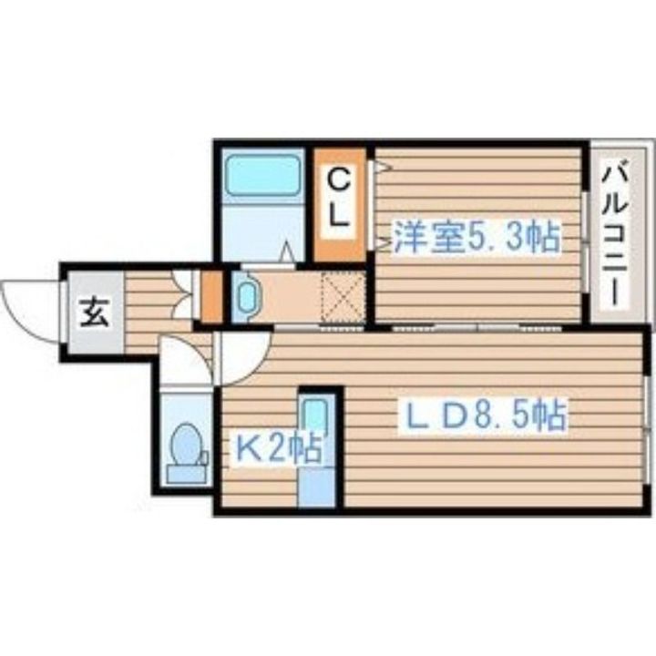 Precious court annexの間取り
