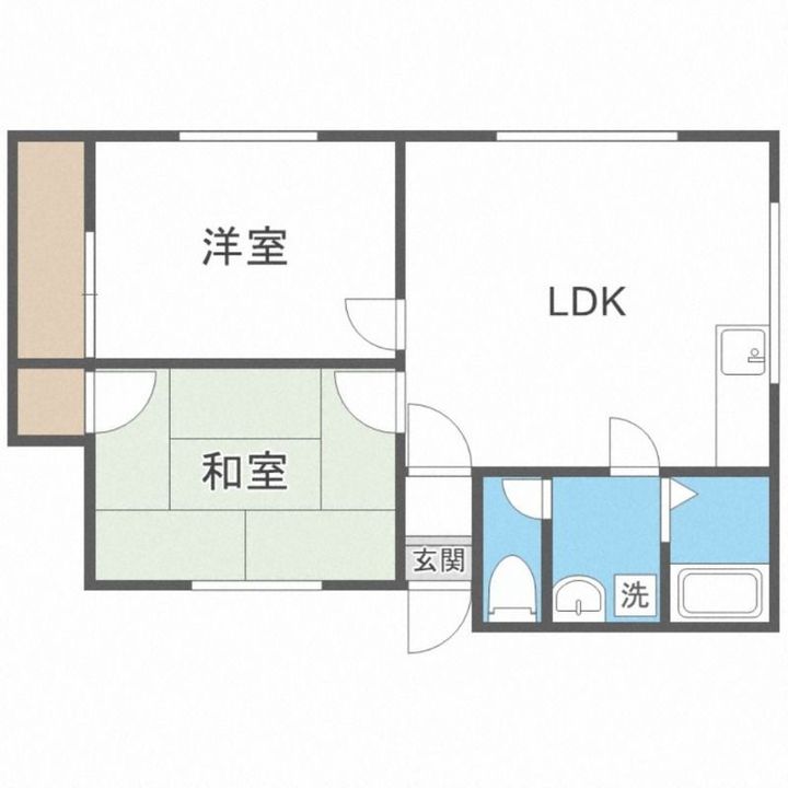 アスターハイムの間取り