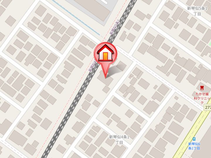 アスターハイムの地図