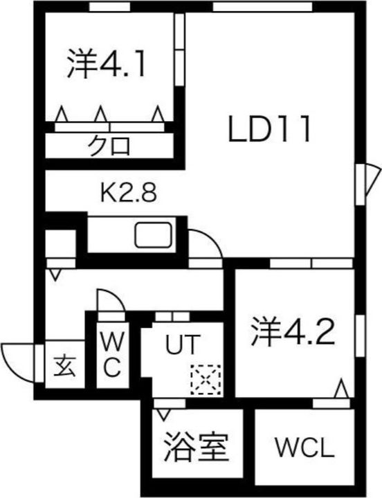 annette(アネット)の間取り