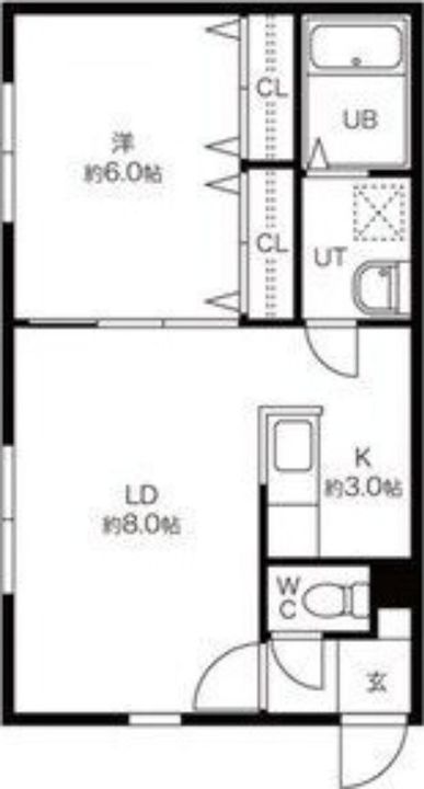 グランピア環状通東の間取り