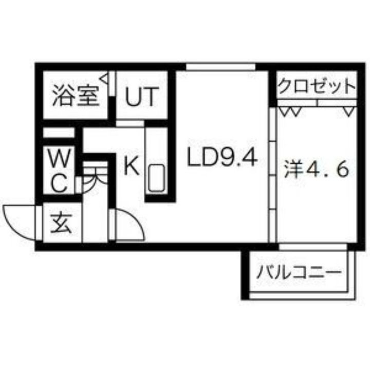 アルセンN26の間取り