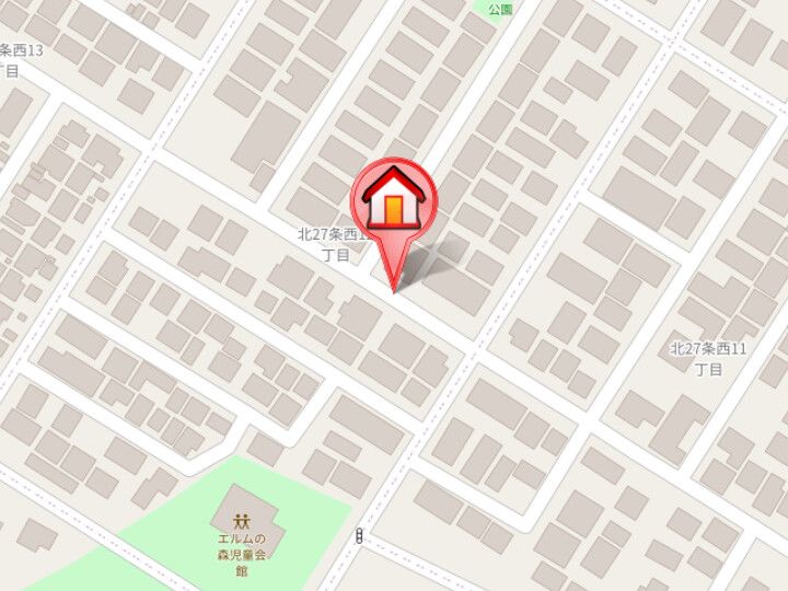 カーサ・アモールの地図