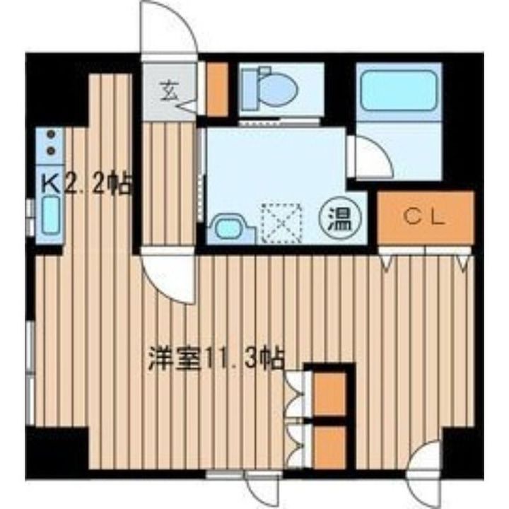 レガート東区役所前B棟 の間取り