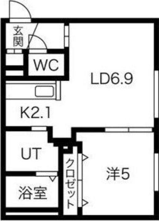 CASA東区役所前 の間取り