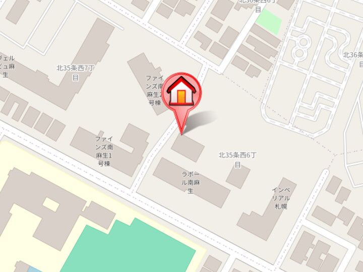 ラ・エスペランス麻生の地図