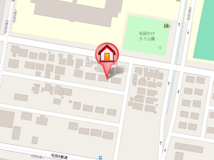 ジーリョB2の地図