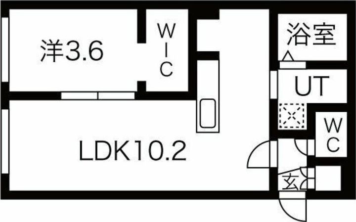 ディモーラN12の間取り