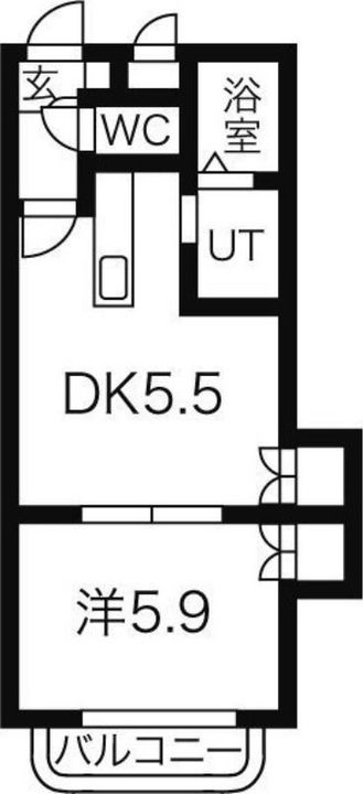 グレースN34の間取り