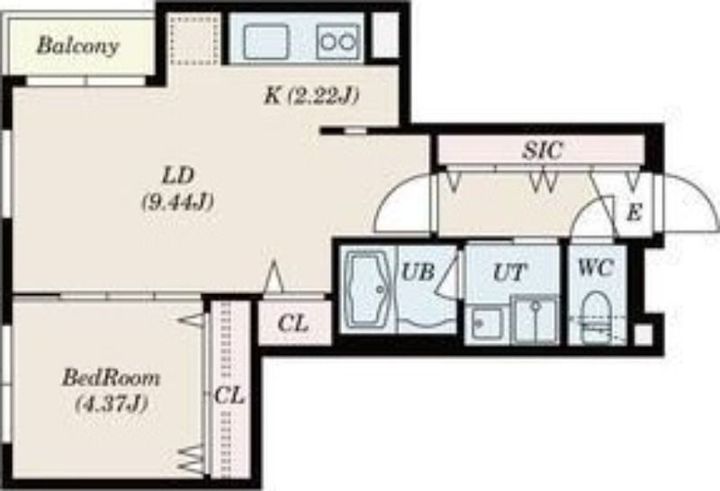 S-RESIDENCE元町alectraの間取り