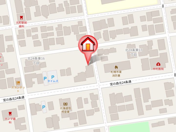 S-RESIDENCE元町alectraの地図