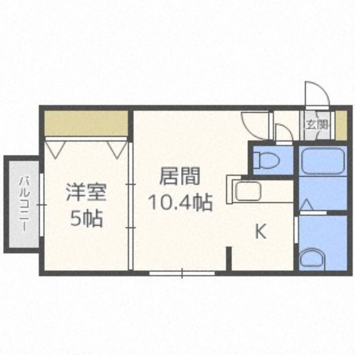 コローレ元町の間取り
