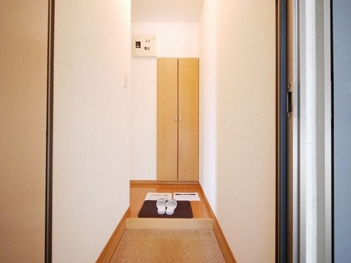 アクア18の玄関