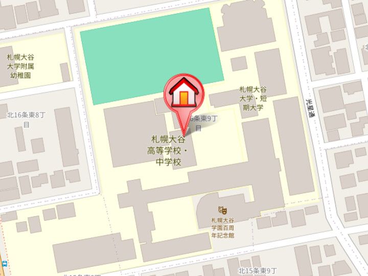 LiveaseN16(リヴィースエヌ16)の地図