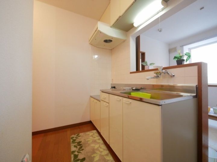 クルーズハウス東区役所前のキッチン